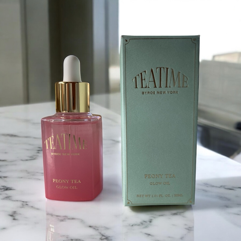 Peony Tea Glow Oil - Pink